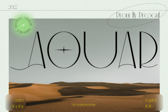 Aouar Font for Modern Branding and Digital Campaigns