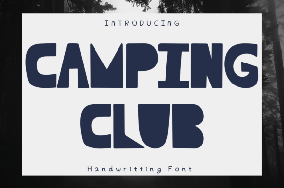 Camping Club: The Whimsical Display Font for Bold Web Design