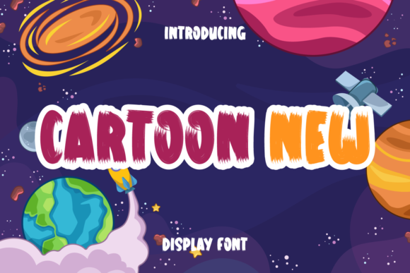 Cartoon New: A Playful Font for Creative Projects