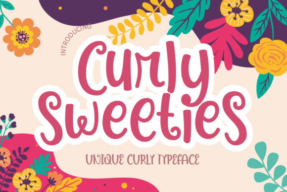 Curly Sweeties Font Review for Creative Makers