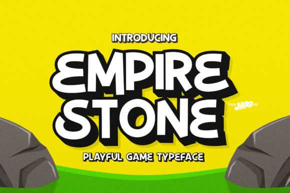 Empire Stone Font for Creative Projects and Playful Branding