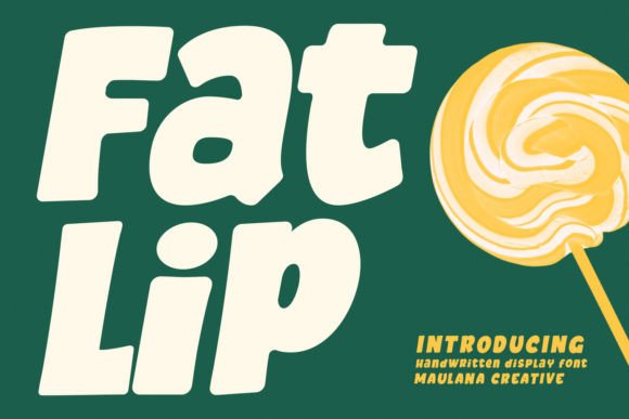 Fatlip: The Casual Display Font for Bold Brand Identity
