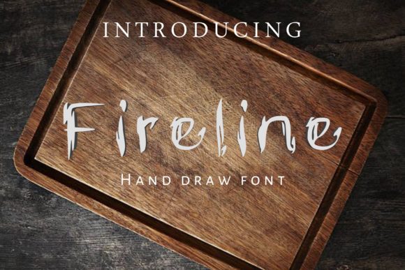 Fireline Font for Bold Editorial Design