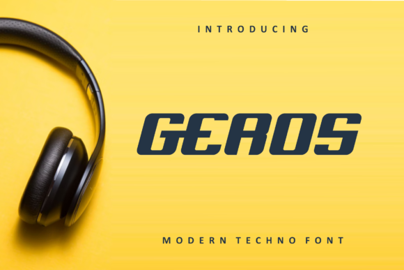 Geros Display Font for Creative Editorial Projects