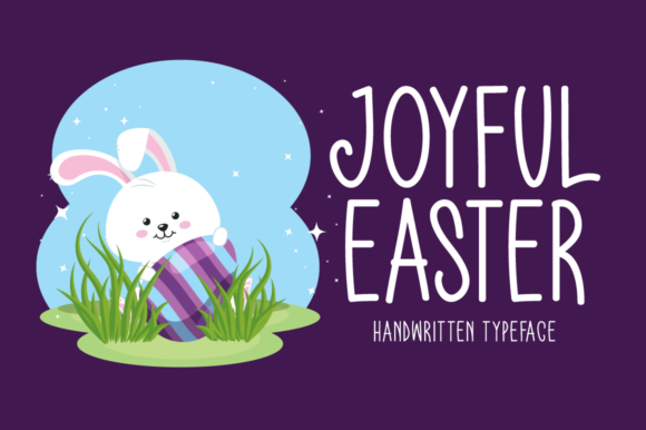 Joyful Easter Font for Vibrant Branding and Digital Creativity