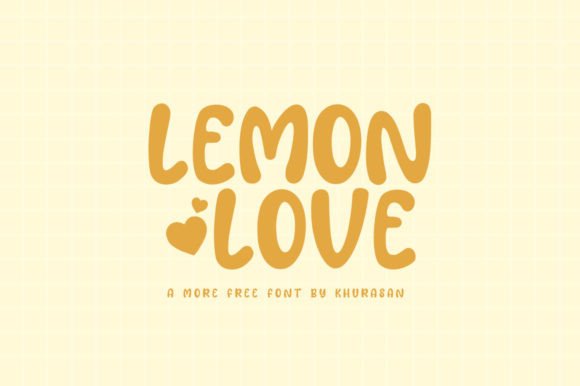 Lemon Love: The Modern Display Font for Professional Branding