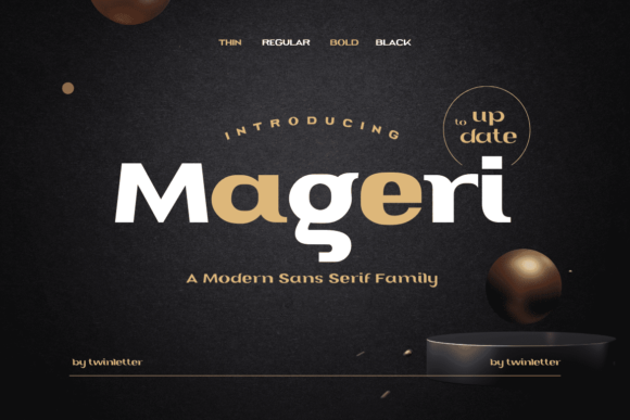 Mageri Font for Polished Branding and Creative Projects