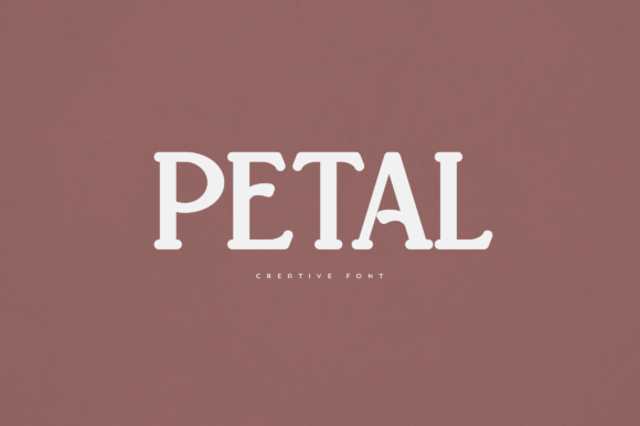 Petal: The Elegant Display Font for Handmade Branding
