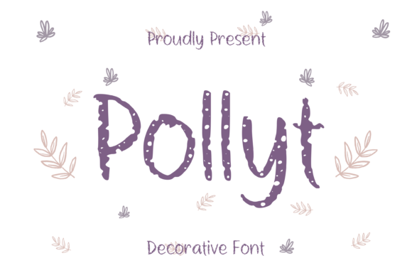 Pollyt Display Font for Editorial Design