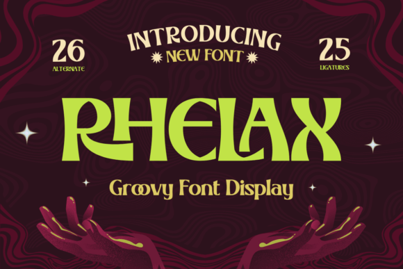 Rhelax: The Luxurious Display Font for Modern Branding