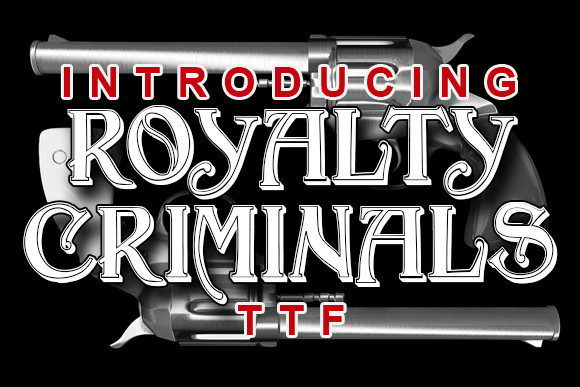 Royalty Criminals Font for Handmade Branding and Creative Projects