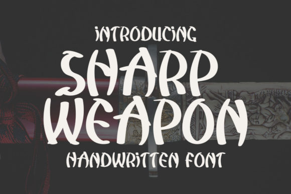 Sharp Weapon: A Bold Font to Elevate Your Brand’s Visual Identity