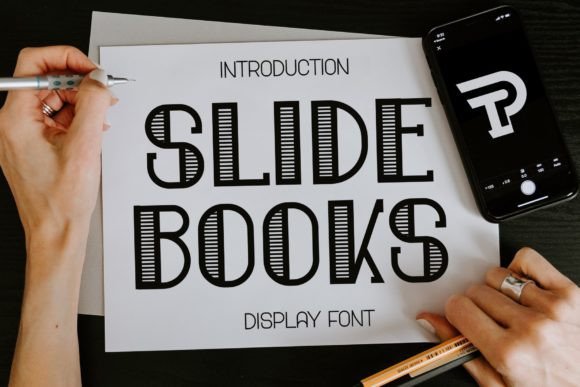 Slidebooks: The Minimal Display Typeface for Standout Campaigns