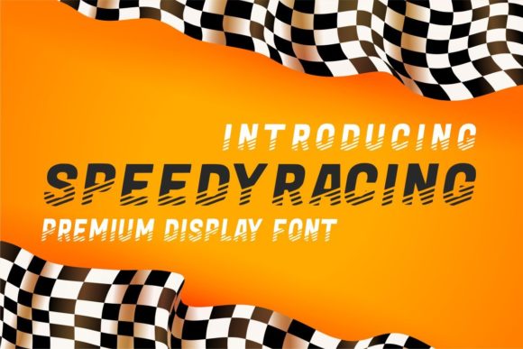 Speedyracing Font for Handmade Creations