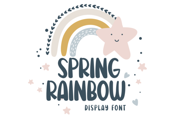 Spring Rainbow: A Groovy Font for Business Branding