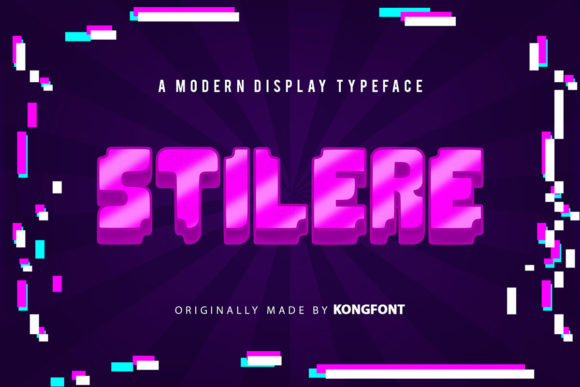 Stilere: A Playful Display Font for Creative Businesses
