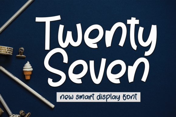 Twenty Seven: A Premium Display Font for Modern Editorial Design