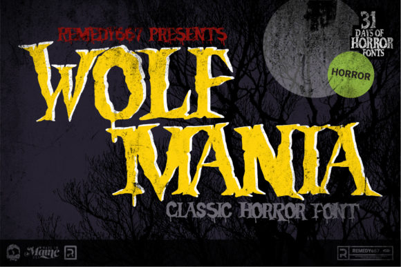 Wolf Mania Font for Bold Branding and Eye-Catching Designs